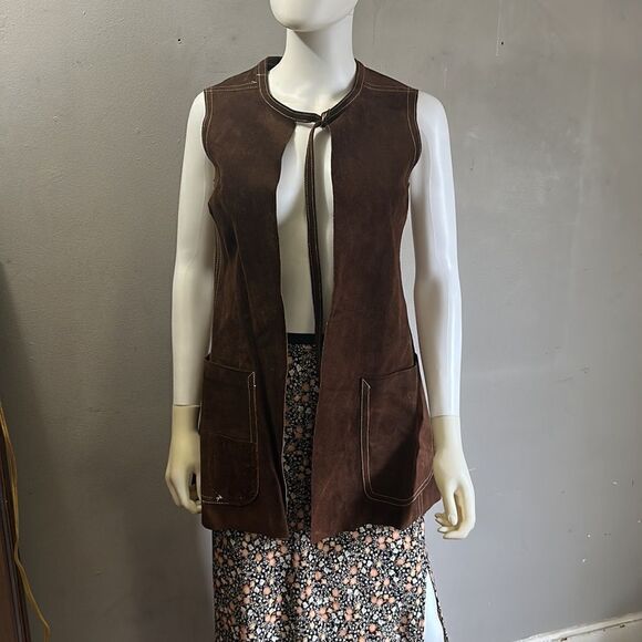 Bagatelle Brown Suede Jacket - Picture 1 of 3